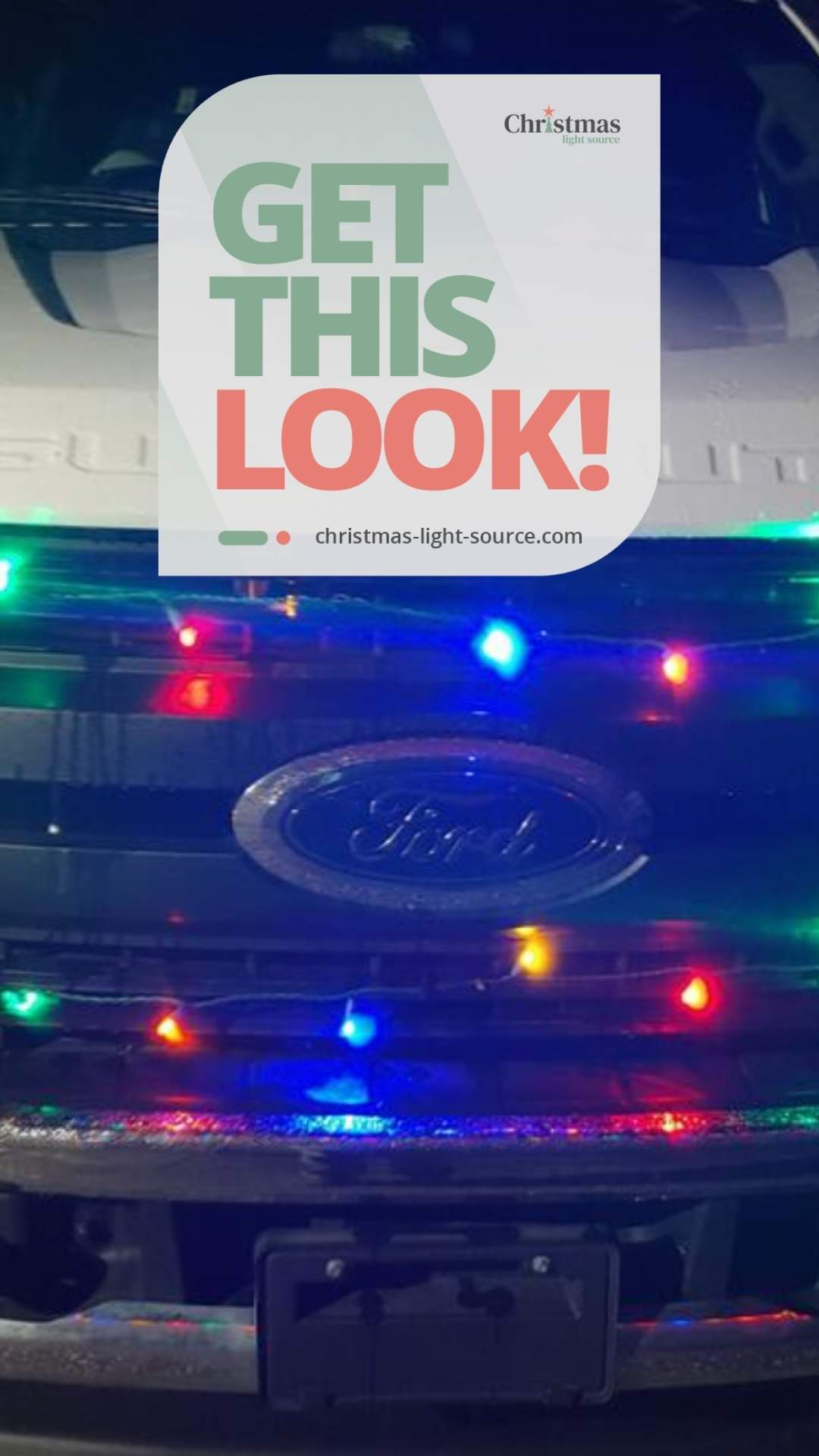 Get this Look: Light Up a Truck for Christmas