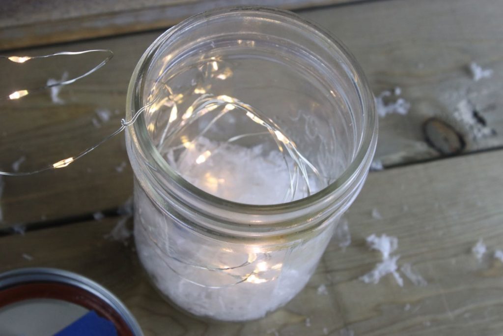 DIY: Countertop "Snow Globes" with Lights