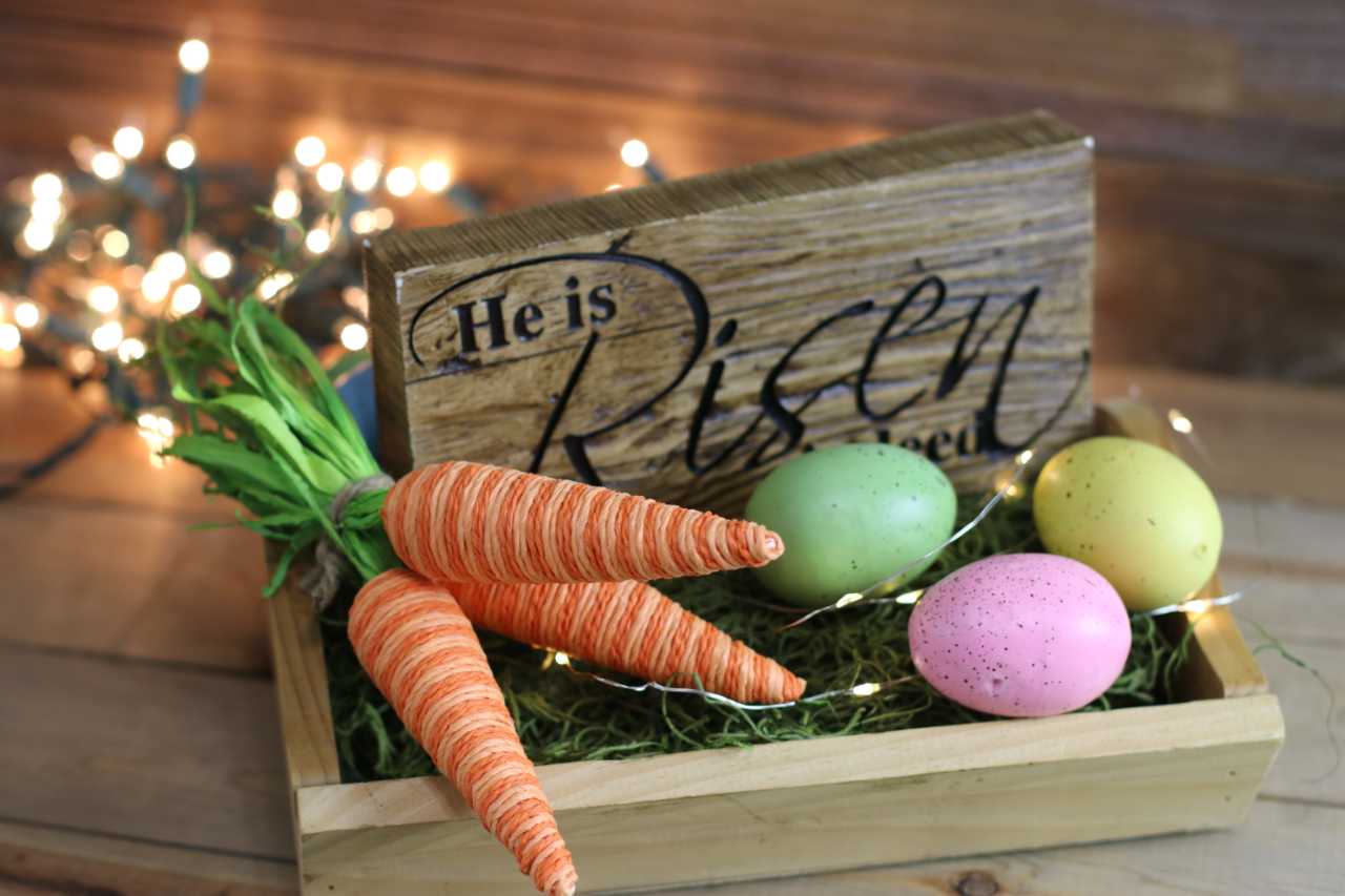 Easter Centerpiece or Tablescape