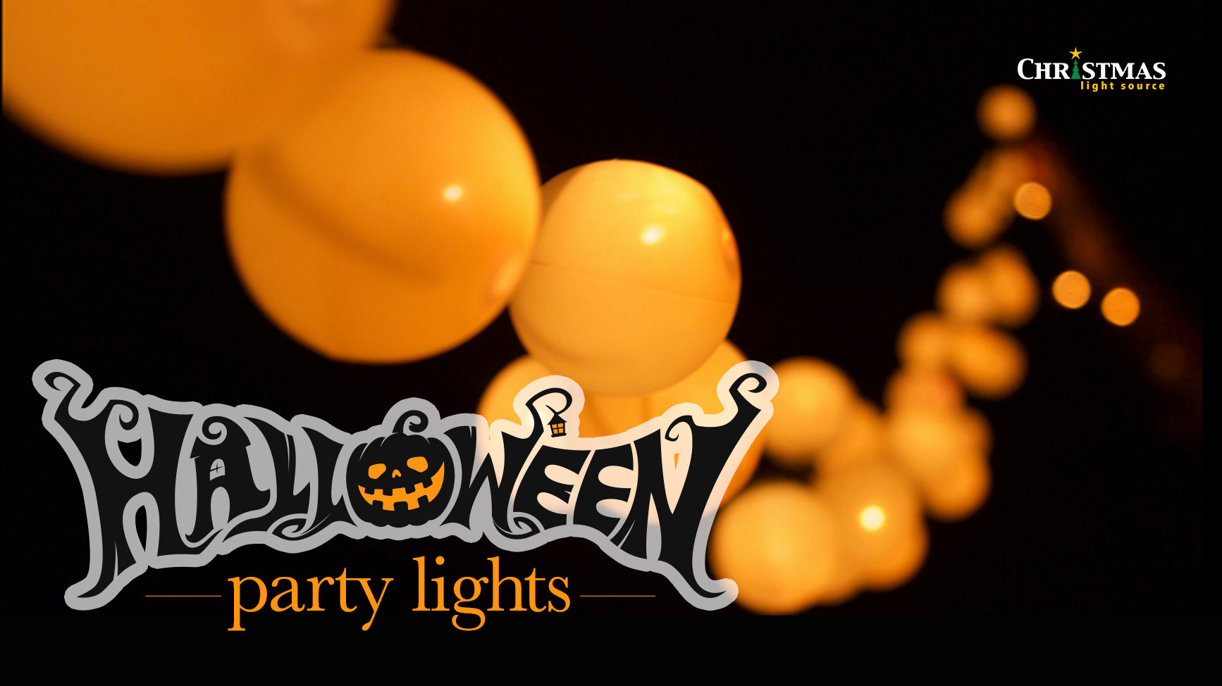 Halloween party lights