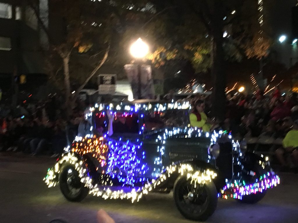 Parade of Lights: lighting cars for parades
