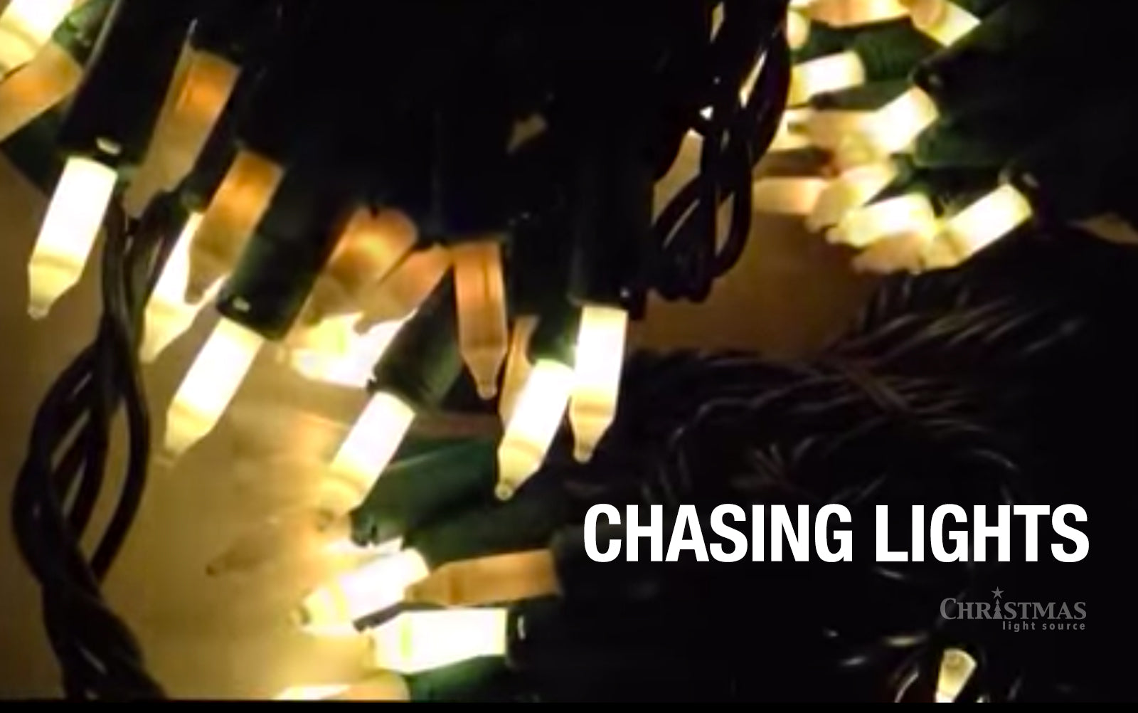 What exactly are chasing Christmas lights and how do they work?