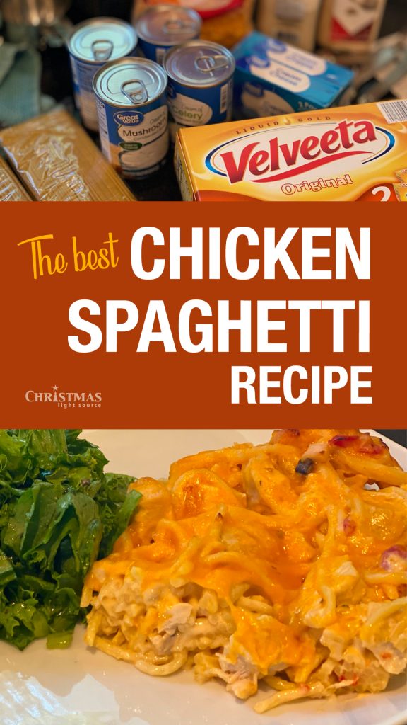 The Best Chicken Spaghetti Recipe