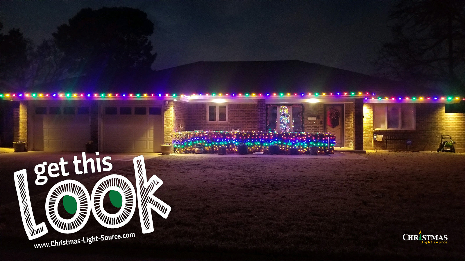 Get This Look: Karen’s LED Multi-color LED Christmas lights!