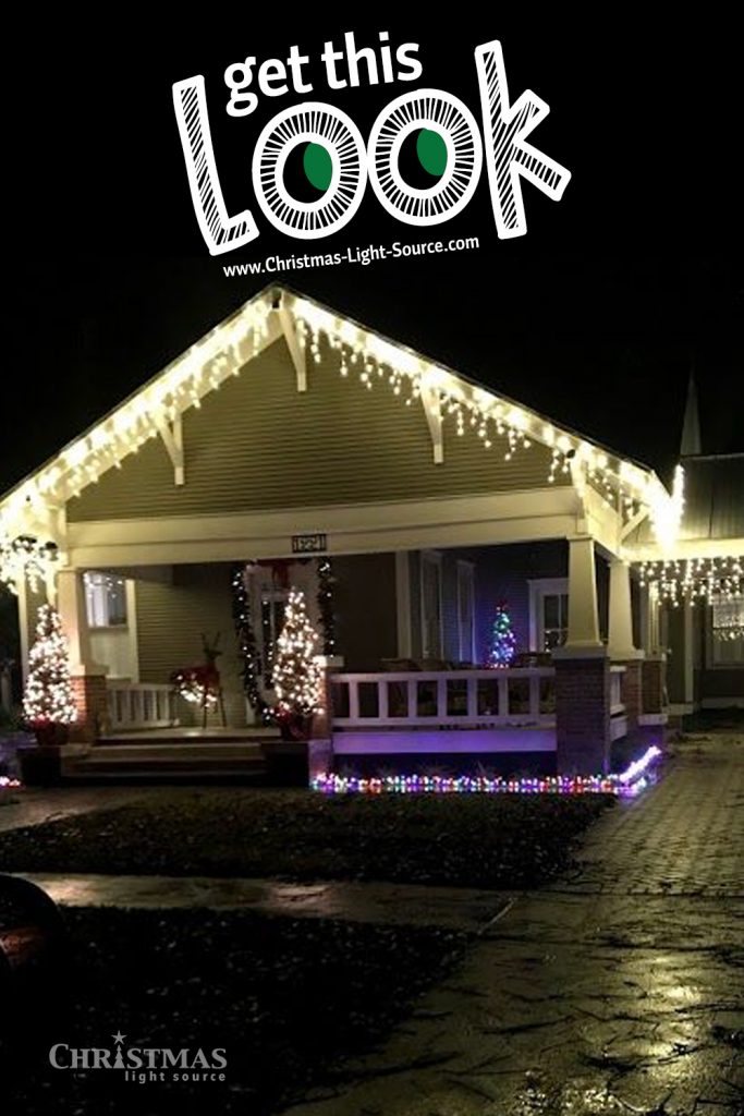 Get This Look: Icicle Lights and Bungalows
