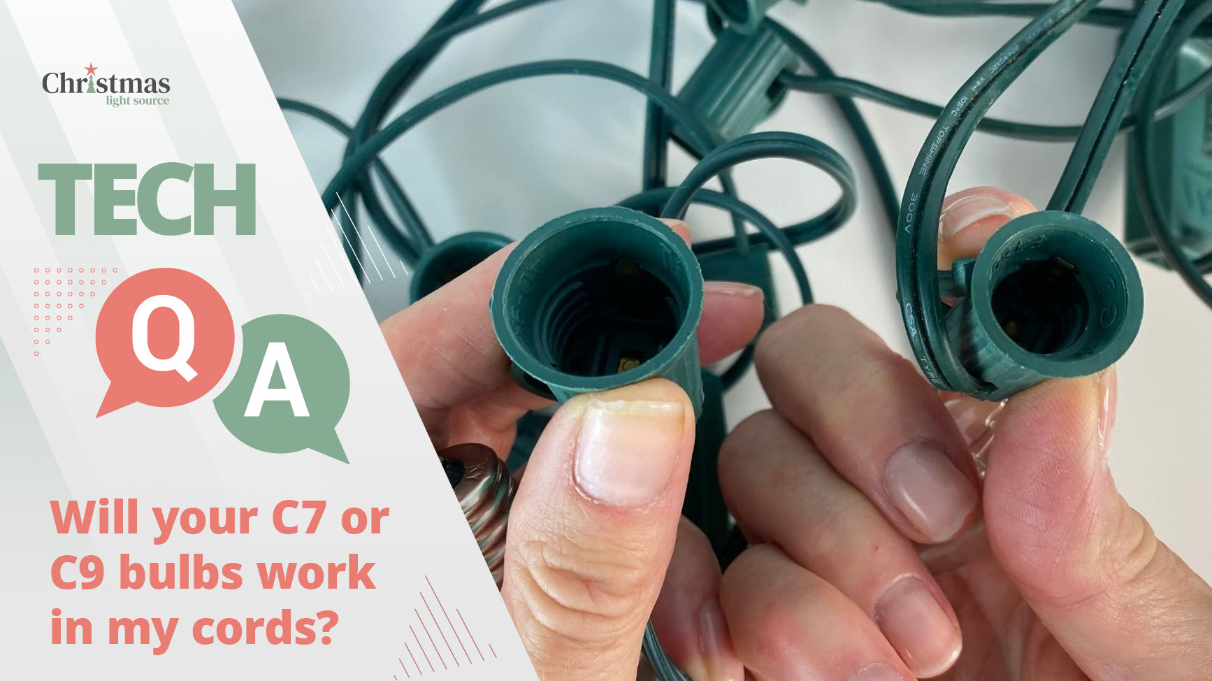 Will your C7 or C9 bulbs work in my cords?