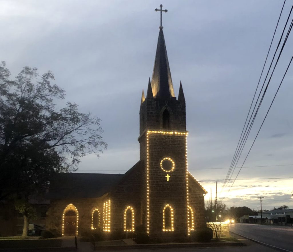 Church Christmas Lights
