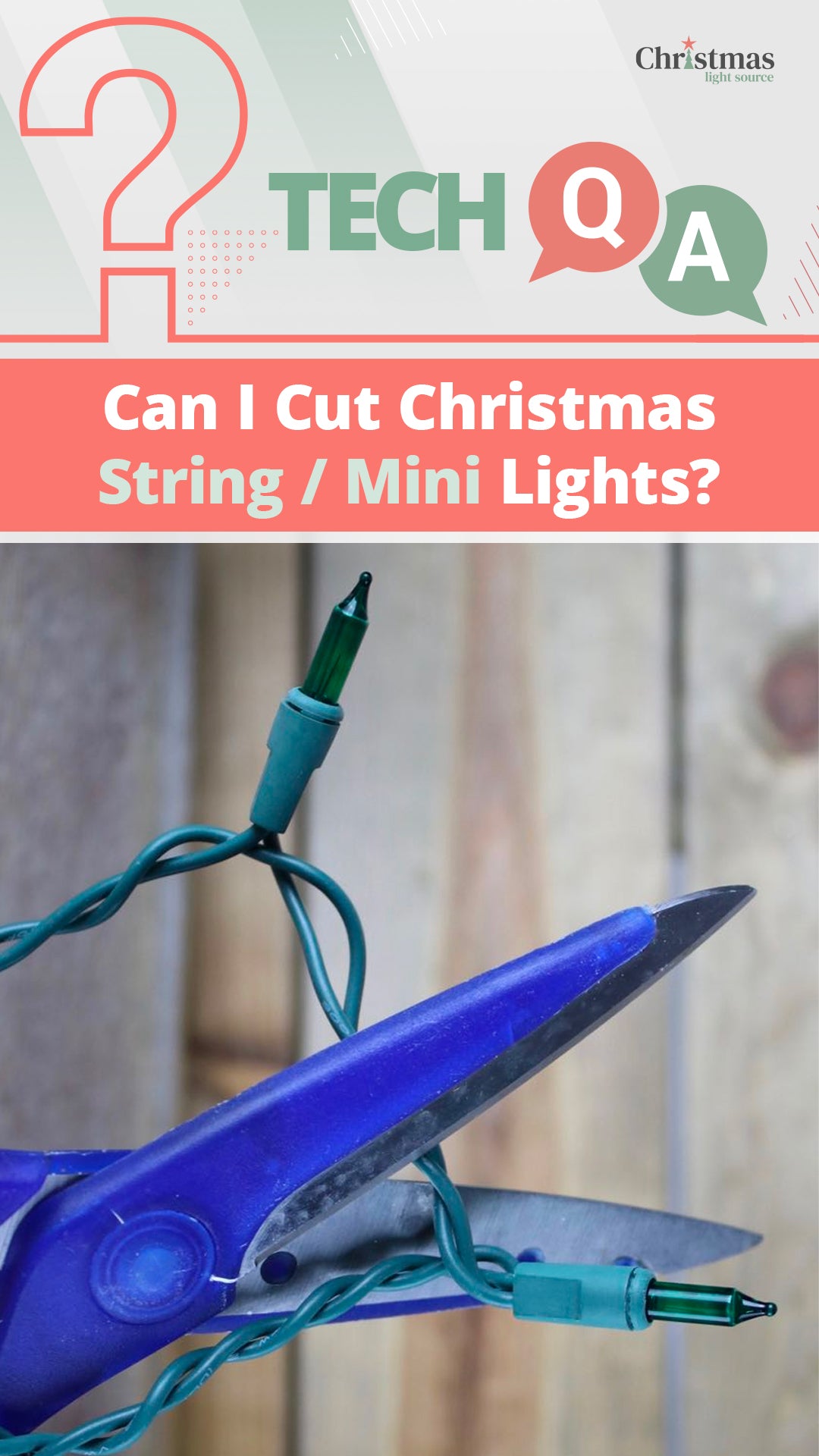 Can I Cut Christmas
String / Mini Lights?