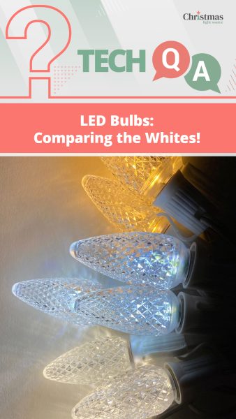 LED Bulbs: Comparing the Whites!